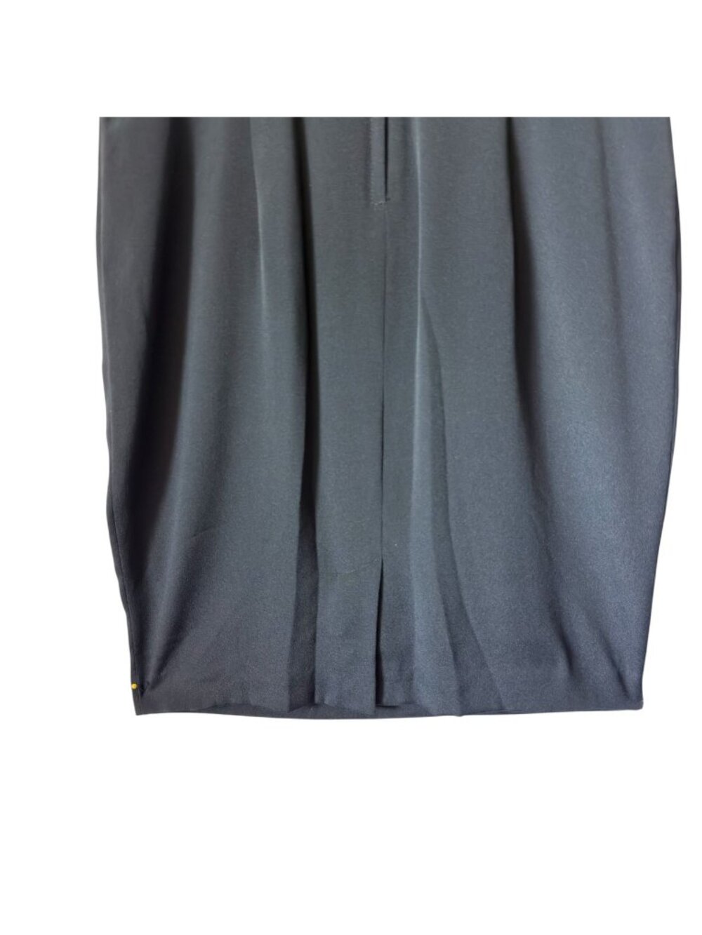 Donna Ricco Cocktail Dress Size 8 Black Sheer Top Sequins Cap Sleeve Above Knee - Picture 7 of 16